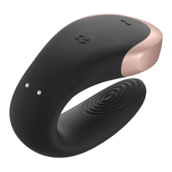 Satisfyer Stimulateur connecté Double Love Luxury Couples